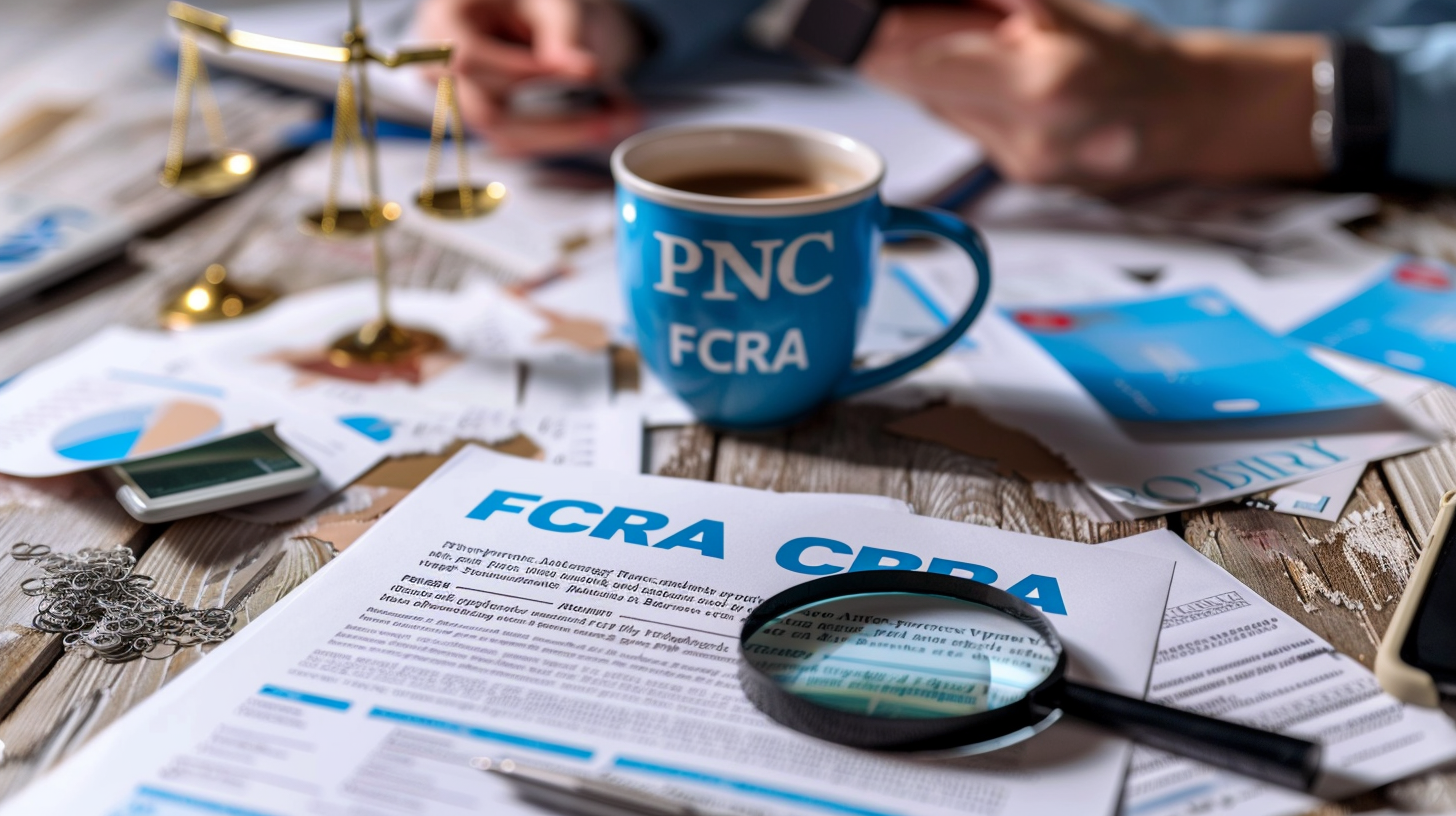 PNC Banks FCRA violations are on the desk